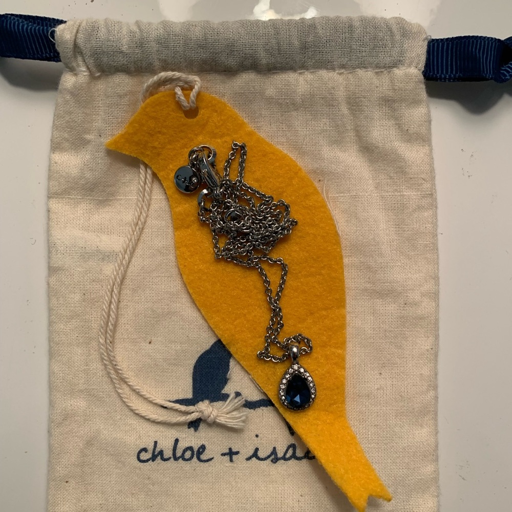 Chloe + Isabel Ethereal Crystal Blue Pendant